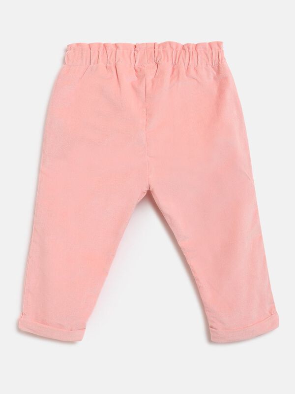 Corduroy Trousers -Pink image number 1